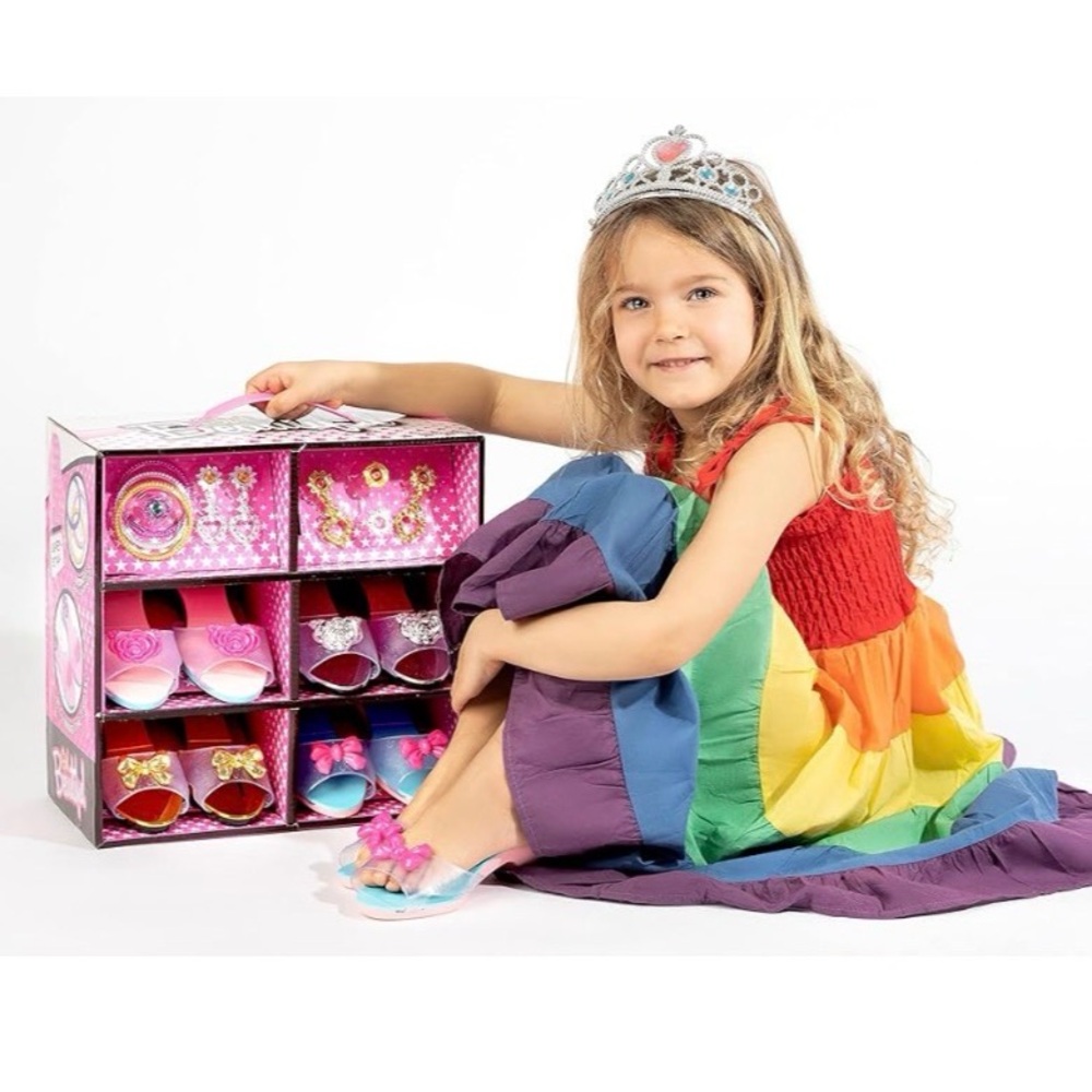 Princess Dress-Up Shoe and Jewelry Set Besse Kids Toys New In Box